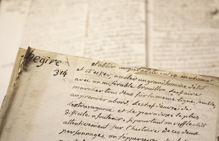 Ensemble complet des archives du Chevalier de Sade