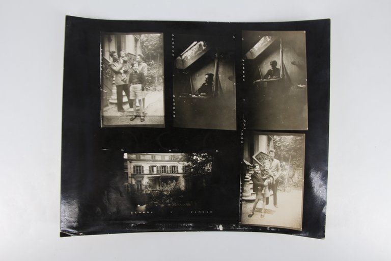 Ensemble de 8 photographies de famille : Nicolas de Staël, …