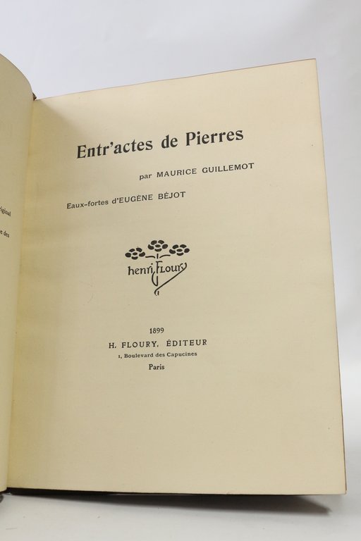 Entrac'tes de pierres