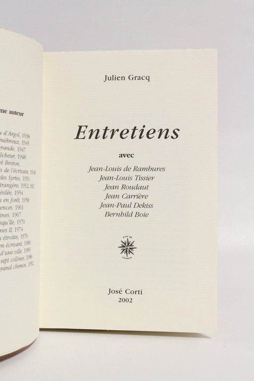 Entretiens