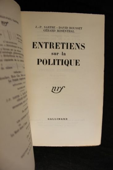 Entretiens sur la politique