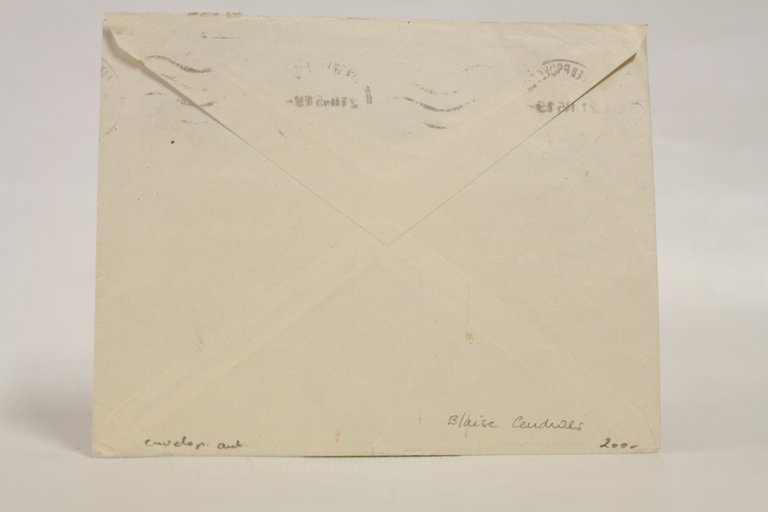 Enveloppe envoyée à son ami Jacques-Henri Levesque à son adresse …
