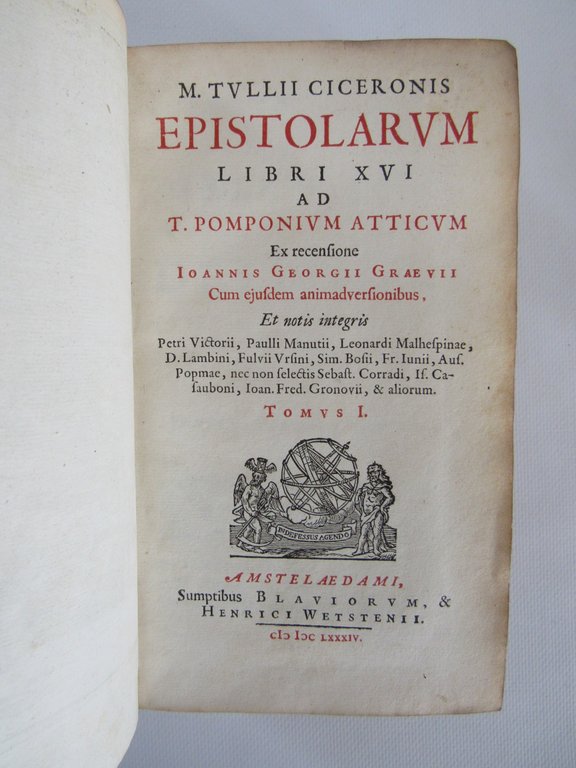 Epistolarum libri XVI ad T. Pomponium Atticum