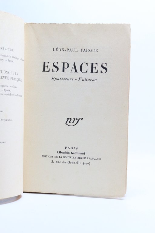 Espaces