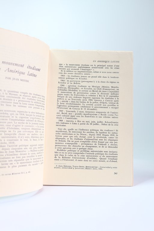 Esprit. La révolte des étudiants dans le monde. N°5 de …