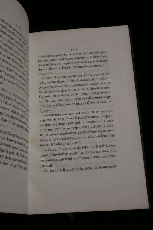 Essai élémentaire sur l'art de l'équitation. Volume de texte seul