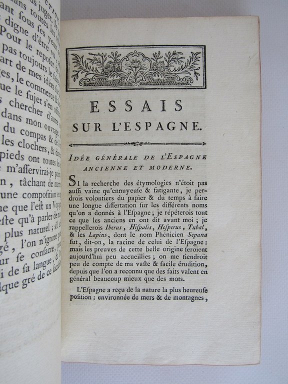 Essais sur l'Espagne faits en 1777 et 1778 ; où …