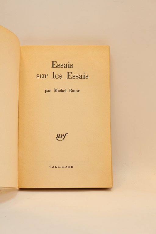 Essais sur les essais