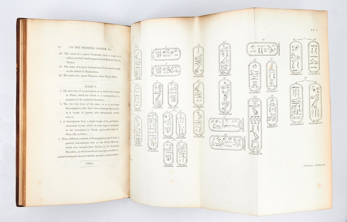 Essay on Dr. Young's and M. Champollion's Phonetic System of …