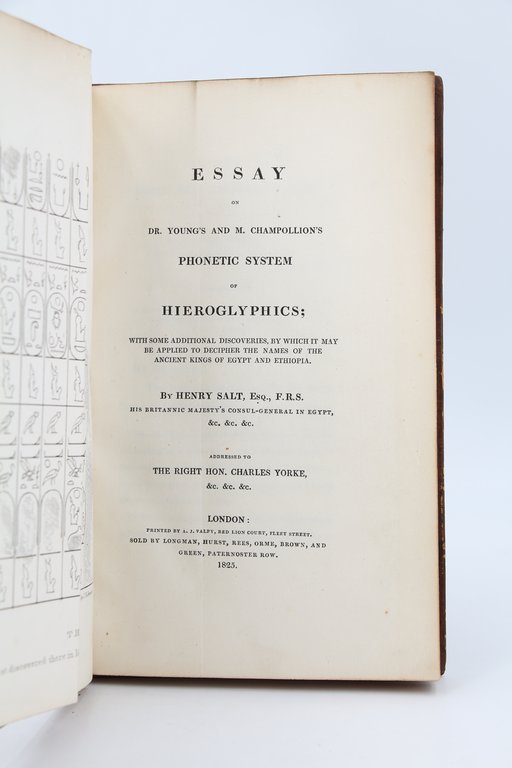 Essay on Dr. Young's and M. Champollion's Phonetic System of …