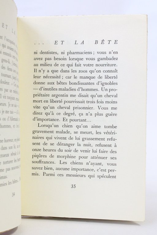 . et la bête