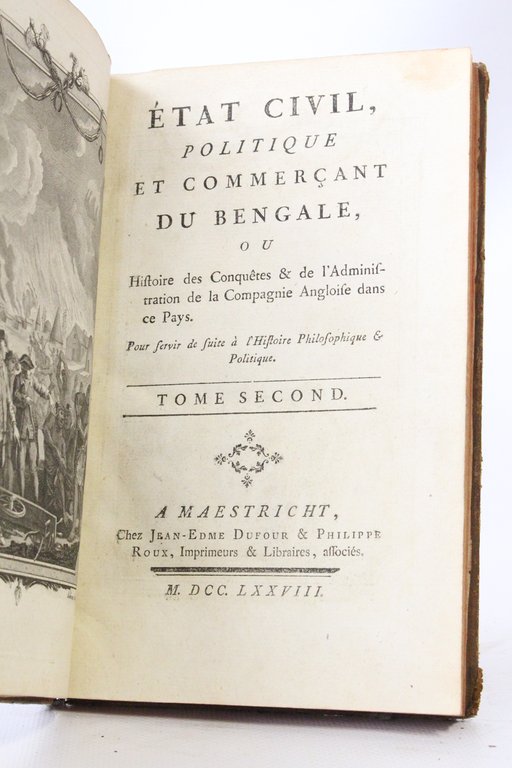 Etat civil, politique et commerçant du Bengale, ou histoire des …