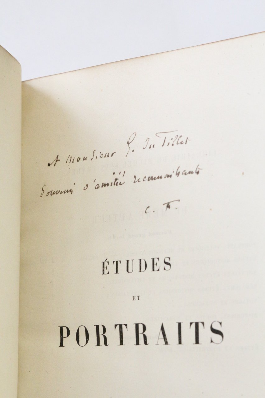 Etudes et portraits. Première série