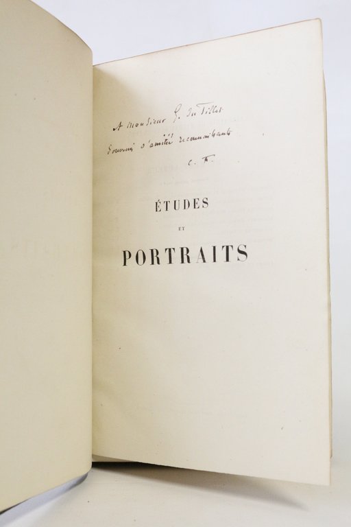 Etudes et portraits. Première série
