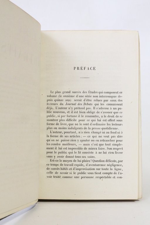 Etudes et portraits. Première série
