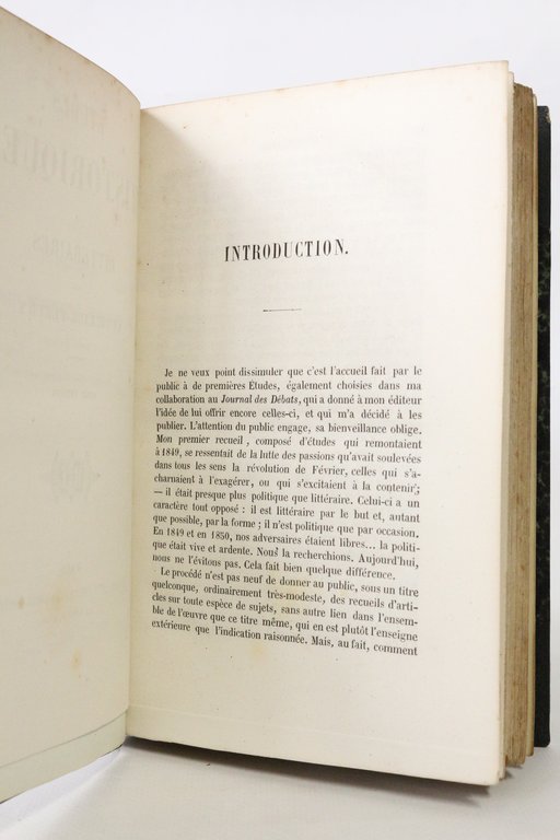 Etudes historiques et littéraires