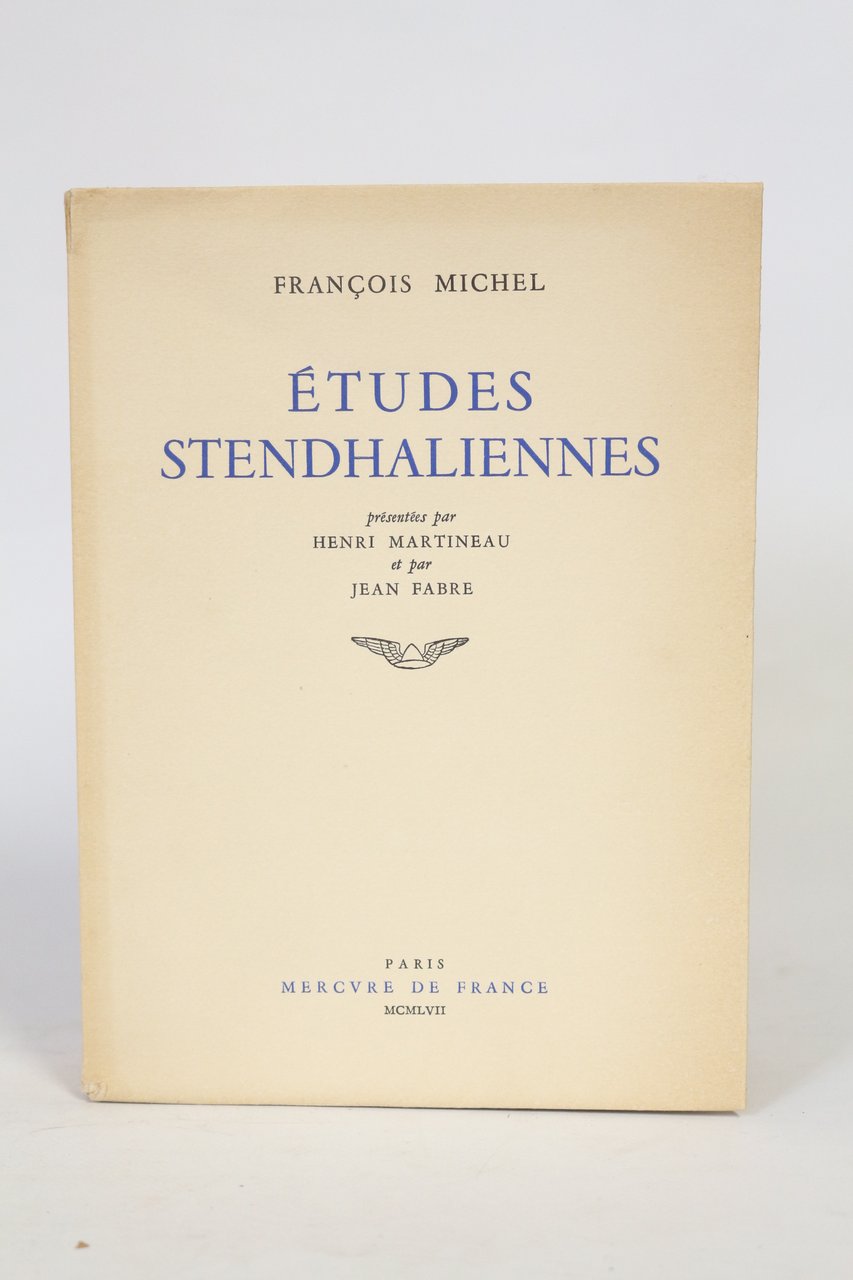 Etudes stendhaliennes