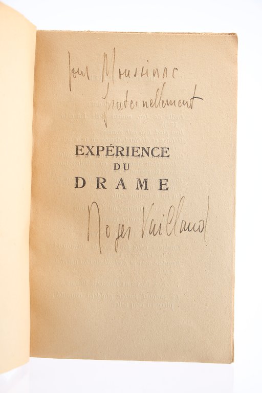 Expérience du drame