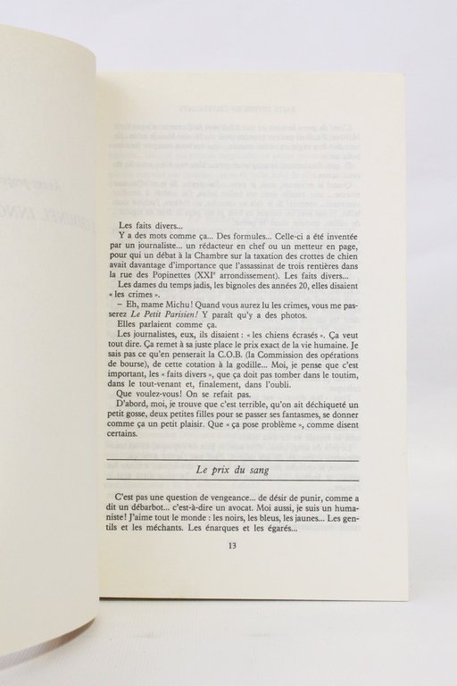 Faits divers et châtiments
