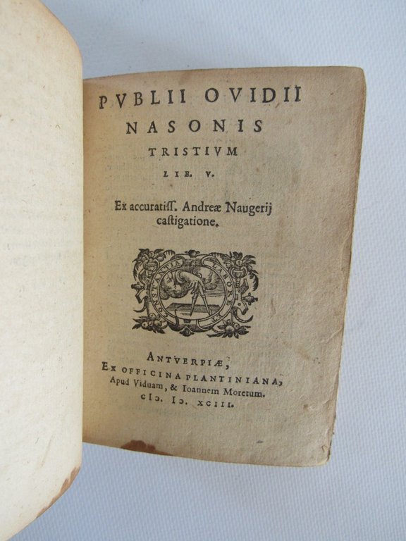 Fastorum Lib. VI. Tristium Lib. V De ponto Lib. VIII …