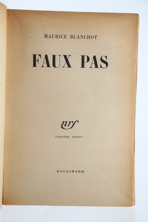 Faux Pas
