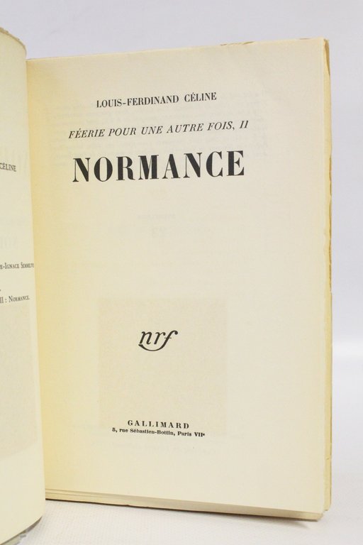 Féerie pour une autre fois II - Normance