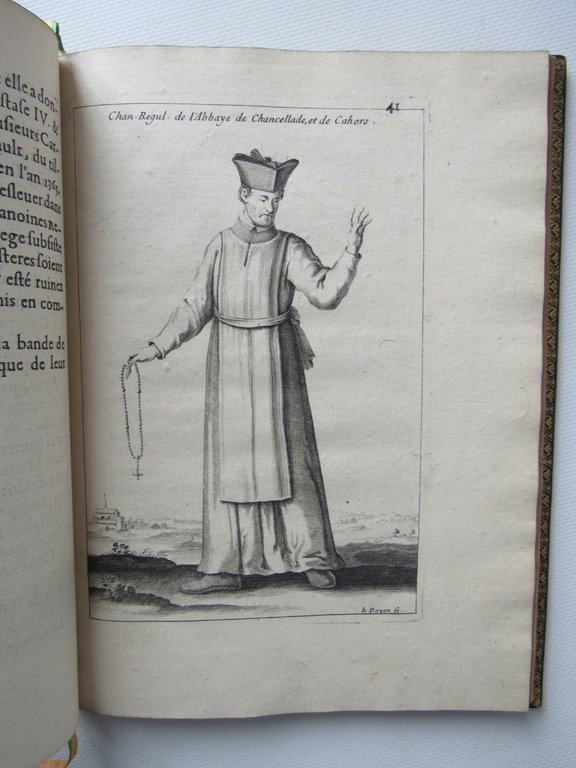 Figures des differents habits des chanoines reguliers en ce siecle