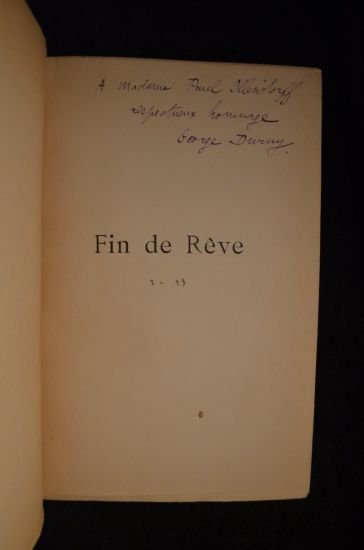 Fin de rêve