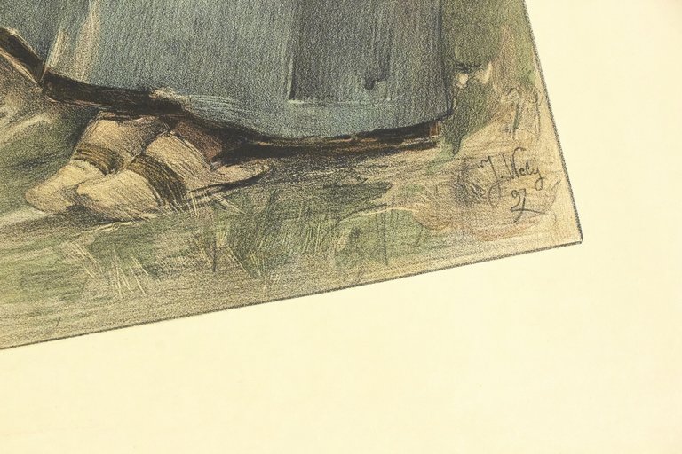 "Fleur de Lande" - Lithographie originale sur Japon - L'Estampe …