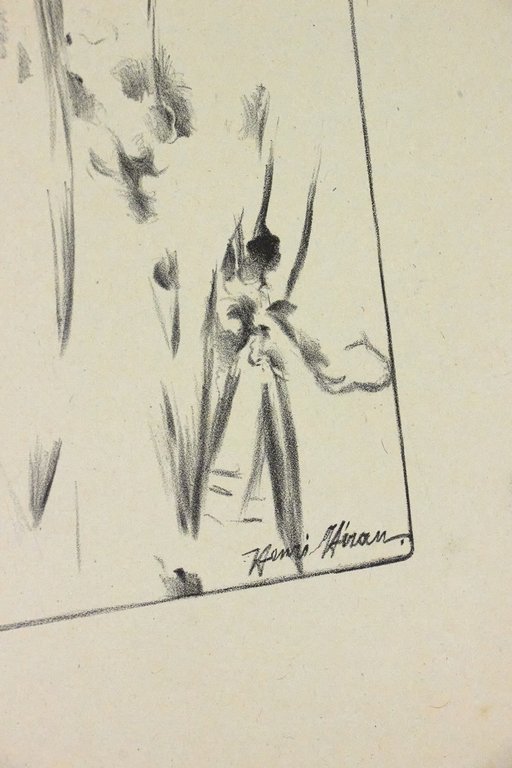 "Fleur de mai" - Lithographie originale sur Chine - L'Estampe …