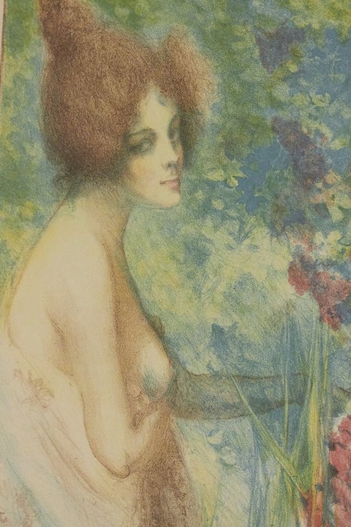"Fleur de mai" - Lithographie originale sur Japon - L'Estampe …