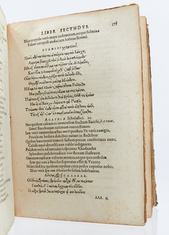 Florilegium hoc est Veterum graecorum poëtarum epigrammata comprehensa libris septem