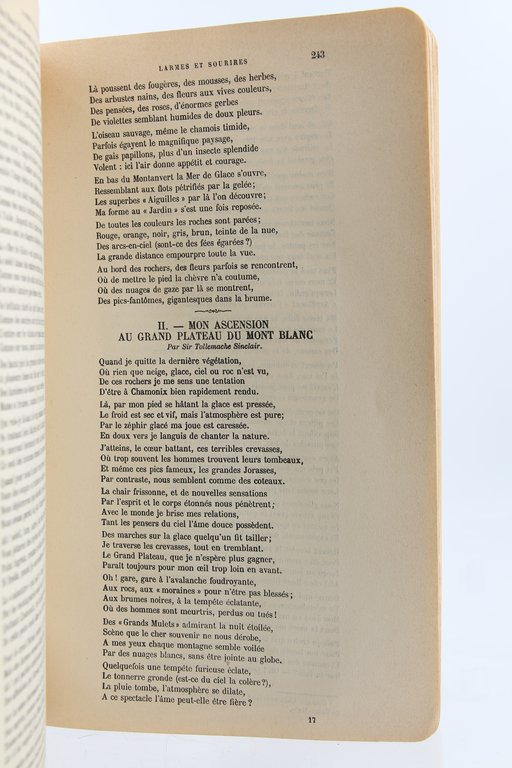 (FOUS LITTERAIRES) Larmes et Sourires