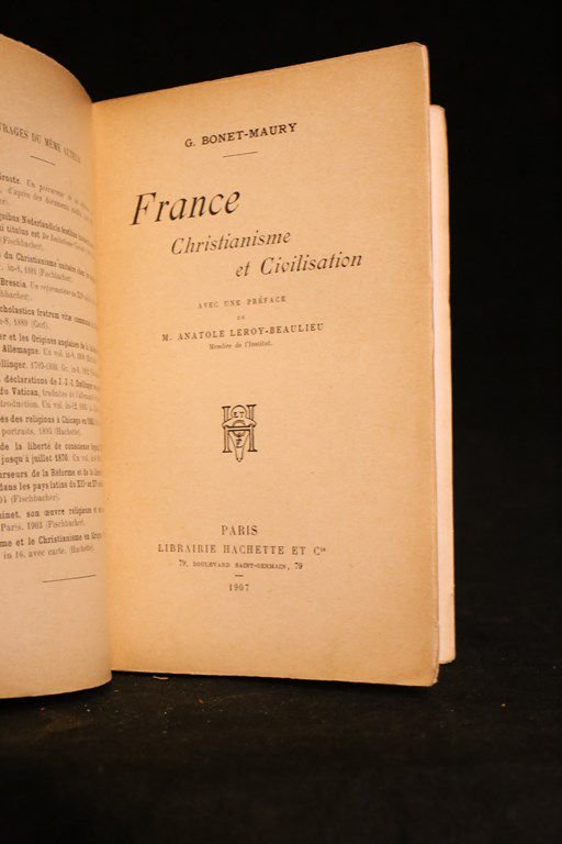 France, christianisme et civilisation