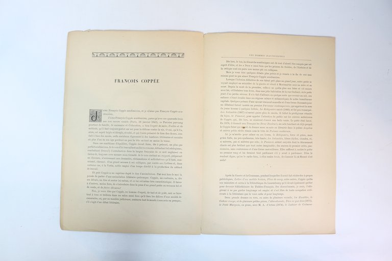 "François Coppée" - In Les Hommes d'aujourd'hui n°243