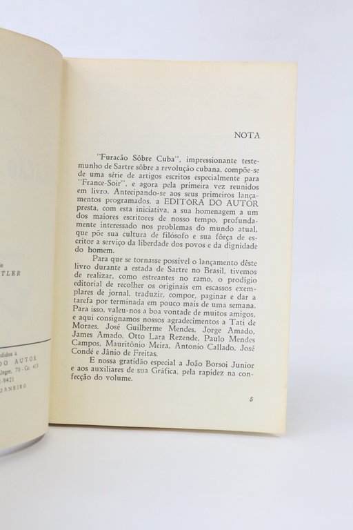 Furacão Sôbre Cuba