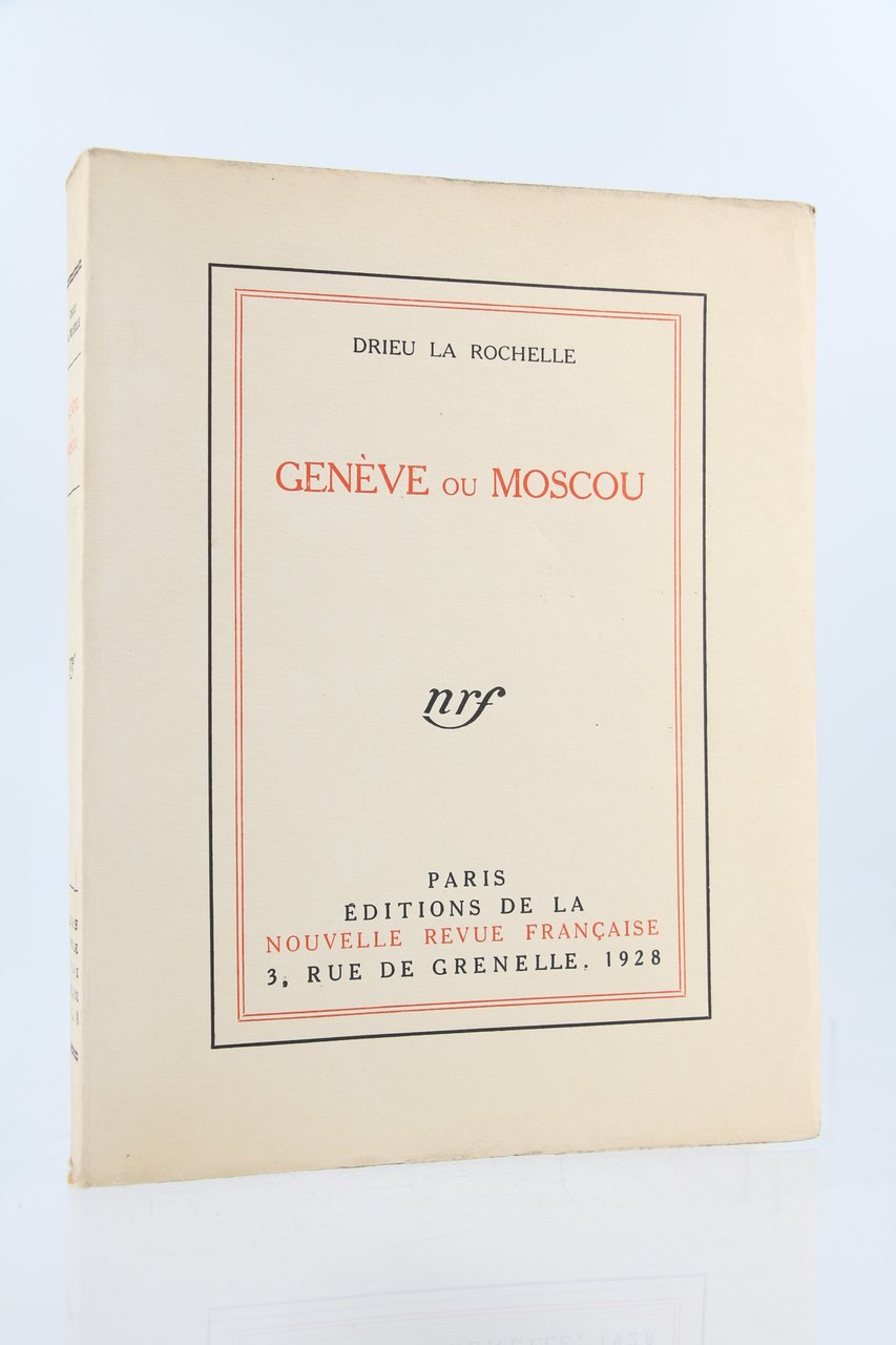 Genève ou Moscou