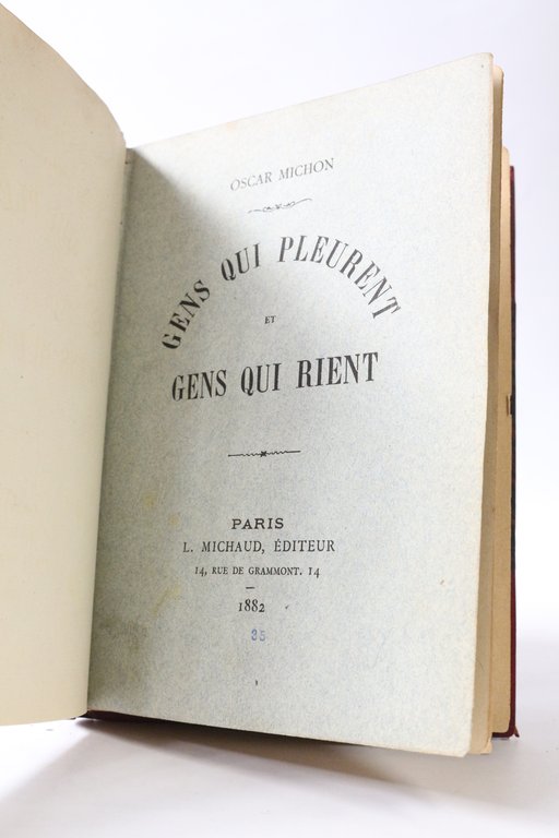 Gens qui pleurent et gens qui rient