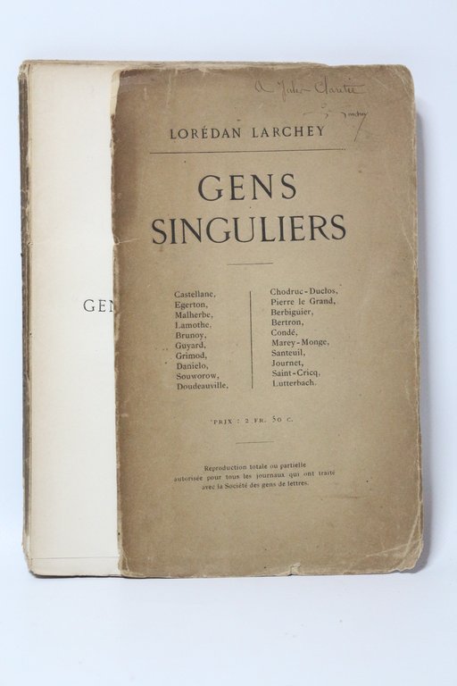 Gens singuliers