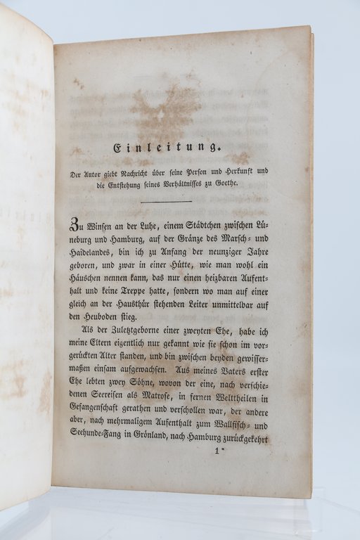 Gespräche mit Goethe, in den letzten Jahren seines Lebens, 1823-1832