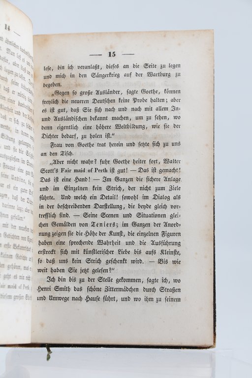 Gespräche mit Goethe, in den letzten Jahren seines Lebens, 1823-1832