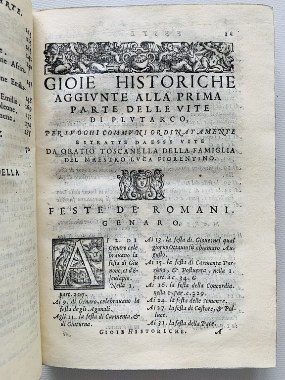 Gioie historiche, aggiunte alla prima [seconda] parte delle vite di …