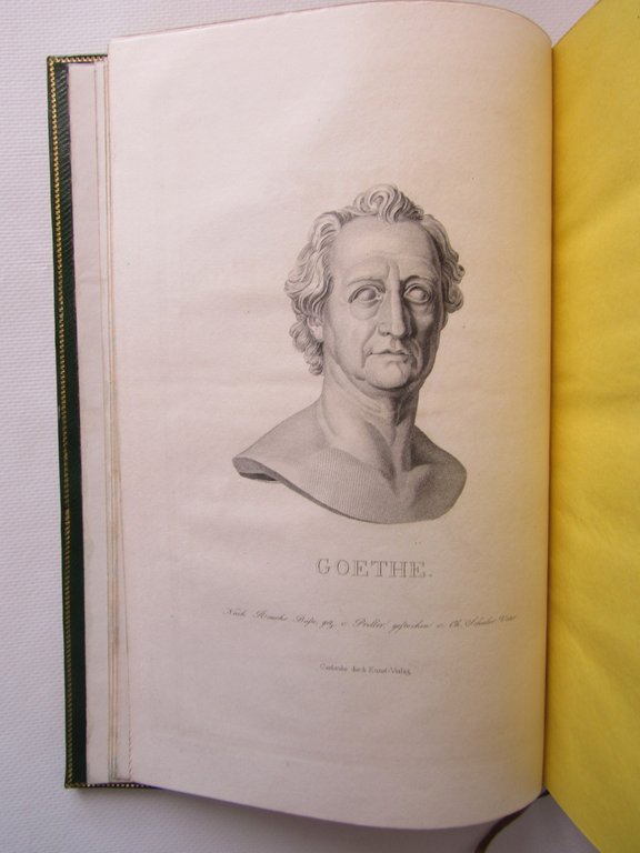 Goethe's poetische und prosaische werke in zwei banden. [Oeuvres complètes]