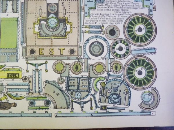 Grandes constructions : La Locomotive. Imagerie d'Épinal Pellerin n°159.