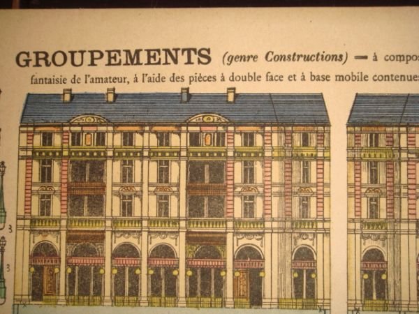 Groupements (genre constructions) n°2 : Place publique