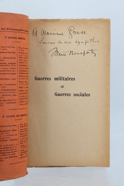 Guerres militaires et guerres sociales