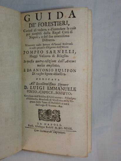 Guida de Forestieri per Napoli