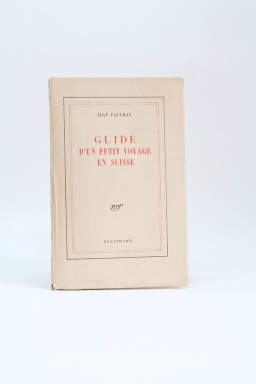 Guide d'un petit voyage en Suisse