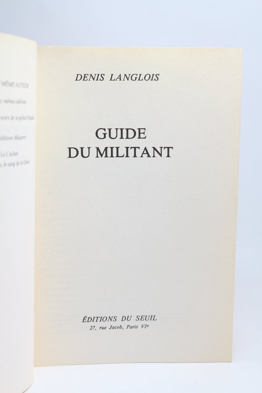 Guide du militant