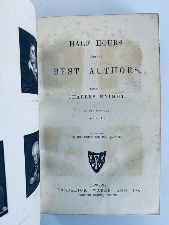 Half hours with the best authors